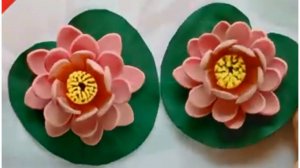 Делаем кувшинку из изолона | DIY Water lily