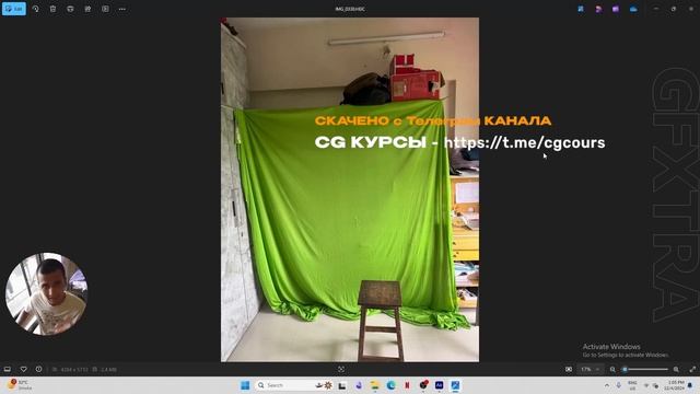 1_1.1 Shoot a green screen footage