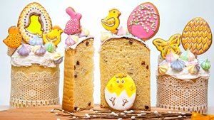 Глазурь для кулича с маршмеллоу – не осыпается, не липнет, не крошится. Как красиво украсить куличи