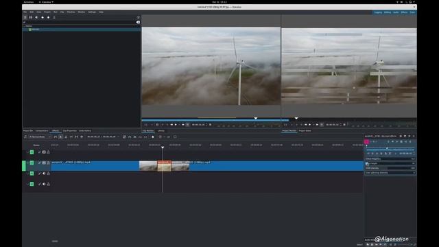 How to do Glitch Effect in Kdenlive - Kdenlive Tutorial смотреть онлайн