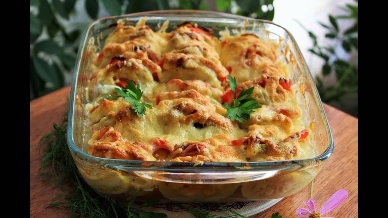 ВКУСНЕЙШАЯ ЗАПЕКАНКА ИЗ КАБАЧКОВ С КУРИЦЕЙ! смотреть онлайн