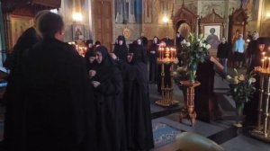 БЛАГОВЕЩЕНСКАЯ РАДОСТЬ: ИНОЧЕСКИЙ ПОСТРИГ В ИВЕРСКОЙ ОБИТЕЛИ