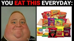 Mr Incredible Becoming Fat(You Eat This Everyday)