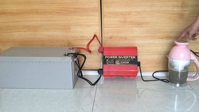 HanFong Poewr Inverter (Hanfong TP2000W)driven electric Soymilk смотреть онлайн