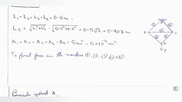 ME 202 Advanced Mechanics of Solids Part 14 Problem on truss смотреть онлайн