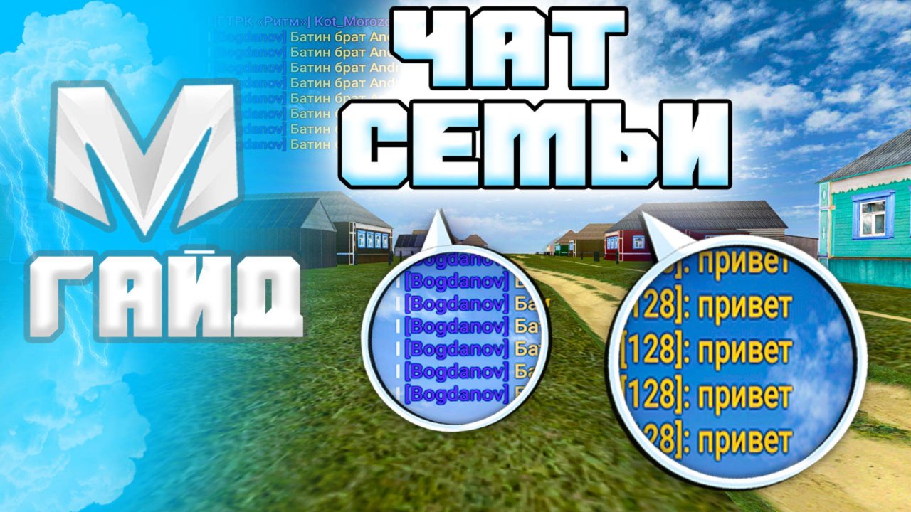 ⚡️Как Написать в Семейный Чат в Матрешка РП