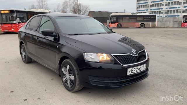 Skoda Rapid в идеальном состоянии. смотреть онлайн