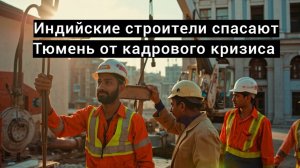 Индийские строители спасают Тюмень от кадрового кризиса