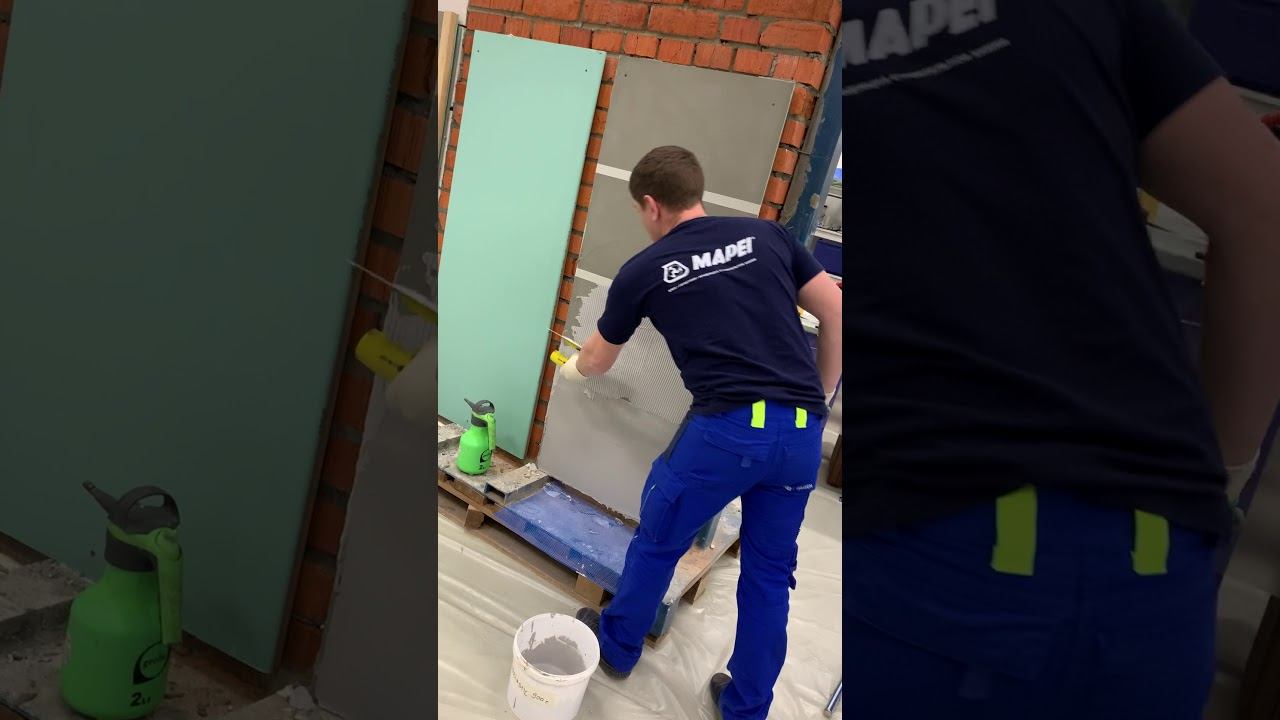 Нанесение эластичного покрытия Мапеластик