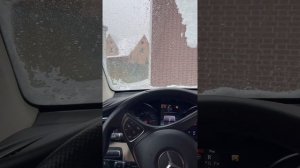На летней резине в снег #shorts