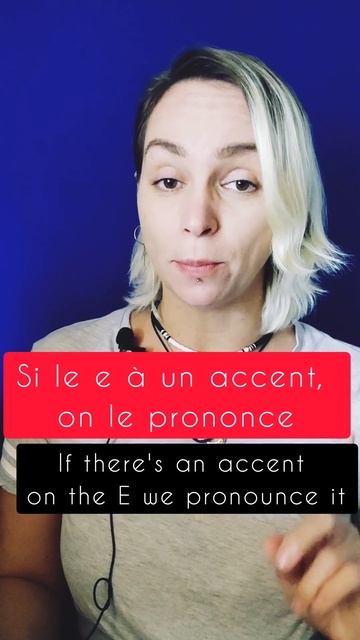 When to pronounce the E in French ! #french #fle #france #learn #languages смотреть онлайн