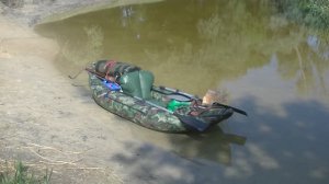 Одиночный сплав на каноэ Инзер по реке Чёрная Калитва.