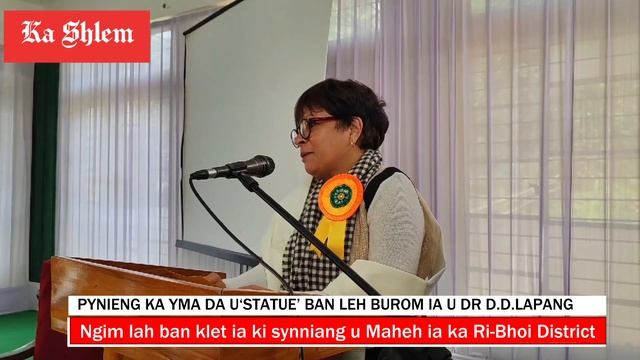 Pynieng ka YMA da u‘Statue’ ban leh burom ia u Dr D.D.Lapang смотреть онлайн