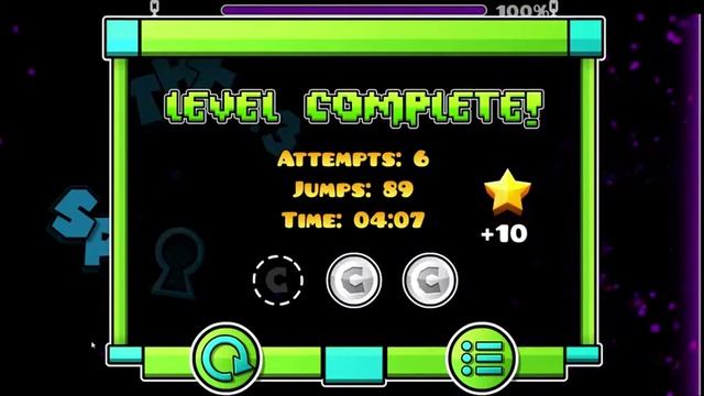 Down Bass by RealSpectra | Geometry Dash смотреть онлайн