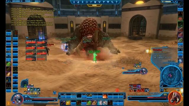 Night's Radiance Thrasher 8 Man Hard Mode S&V Tank POV смотреть онлайн