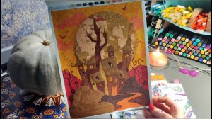 Хобби-СОВМЕСТНИК: Happy Halloween/совместное раскрашивание/