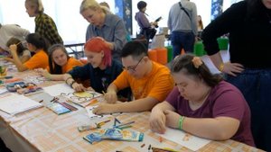 Культурно-массовое интеграционное мероприятие _14 День рождения организации Солнечные дети_