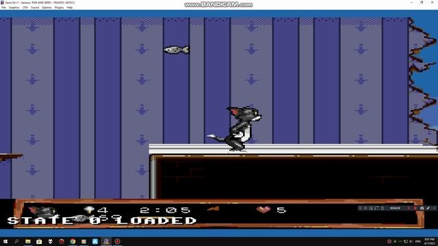 Tom_and_Jerry_Frantic_Antics - -02. Разрушенный дом и канализации