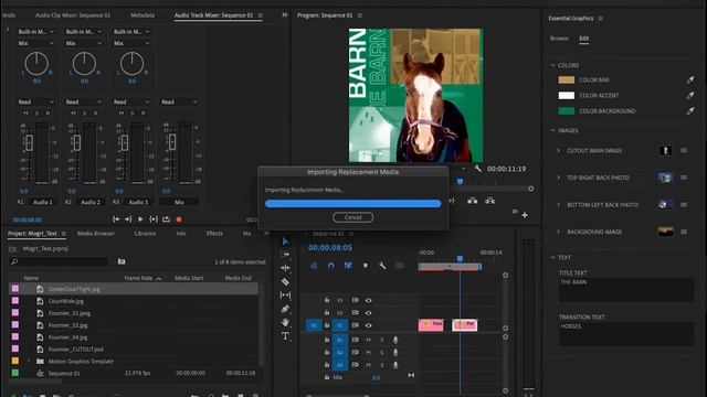 Adobe Premiere Tip of the Month - MOGRT Advanced Replacement смотреть онлайн