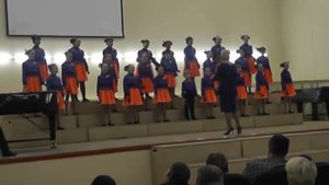 2039 Младший общий хор Campanelli, г  Красноярск   Ах вы сени, мои сени