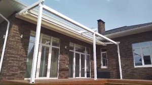 Тентовая пергола на веранду