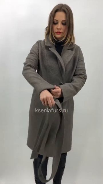 Пальто в ёлочку ( Арт. 3004) смотреть онлайн