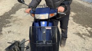 Видео запуска Suzuki Address V 100