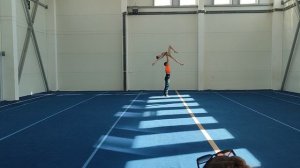 СМП 2 спортивный , Ежкова Владислава - Жемчужников Сергей, КСШОР, Темповое упражнение