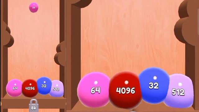 Jelly 2048 | highest speedup jelly ball drop ☔💧 on lock in jelly 2048 video games New Update Level#