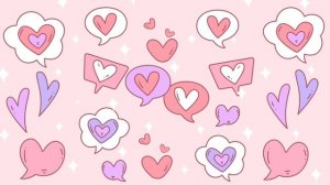 ФОН /СЕРДЕЧКИ/СТИКЕРЫ/#ФОН #футаж