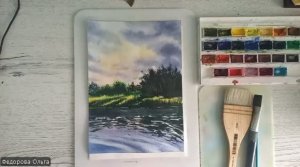 Вечер на реке