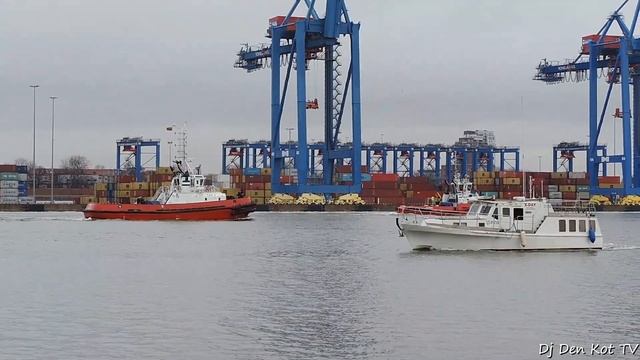 Cool Voyager (LNG Tanker) in Klaipeda Port смотреть онлайн