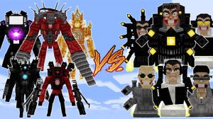 МОД ДОПОЛНЕНИЕ К БИТВЕ АЛЬЯНСА ПРОТИВ G-MAN В MINECRAFT PE