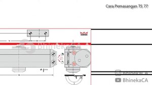Dormakaba TS77 Size 3/4 Installation Manual
