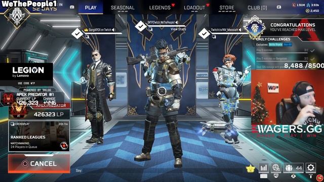 WeThePeople explains why he might QUIT trying to get 1 Million LP in Season 17.. смотреть онлайн