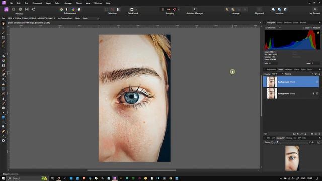 PORTRAIT RETOUCHING IN 1 MINUTE WITH AUTOMATIC AI PLUGIN RETOUCH4ME-  DODGE  BURN - HEAL - PROMO