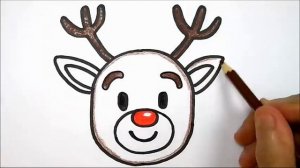 КАК РИСОВАТЬ ОЛЕНЯ