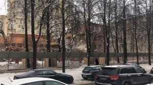 Снос старых зданий в Москве