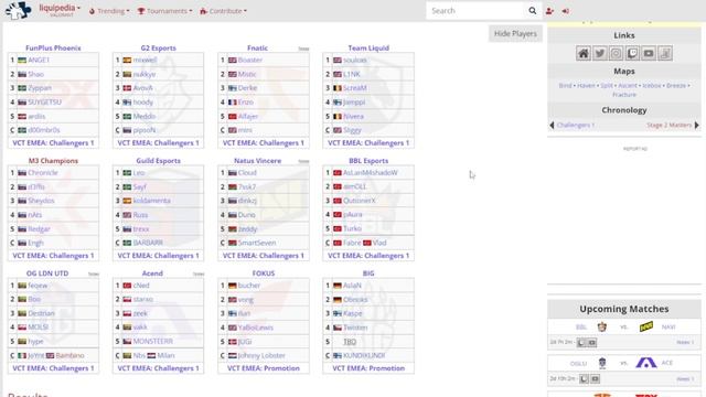 Valorant 2022 NA, EMEA, Korea and Brazil Challengers 2 Teams смотреть онлайн