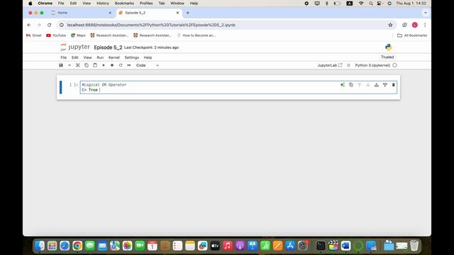LOGICAL OPERATORS | PYTHON FOR BEGINNERS 2024| Learn Python Anaconda