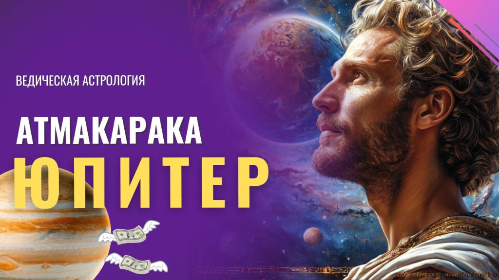 Главные задачи, таланты и характер при Атма-караке Юпитер | Ведическая астрология