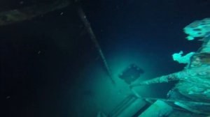 Diving in Montenegro. Patrol ship