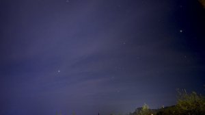 Звёздное небо таймлапс 2 часа в 19ти секундах