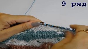 Вяжем потрясающую тунику "Волны Миссони"/1 часть/Еще один узор Миссони