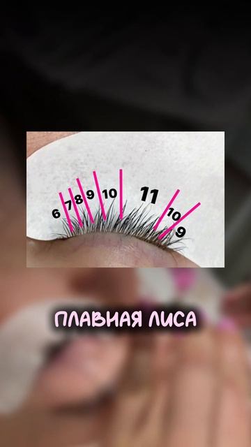 Универсальные схемы для наращивания ресниц