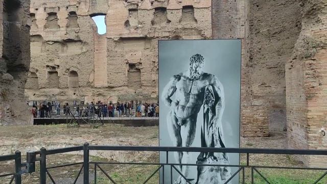РИМ💗КАК РИМЛЯНЕ ХОДИЛИ В БАНЮ!🌊ЧУДО СВЕТА в античном Риме IIl века💥Термы императора Каракаллы 🌴