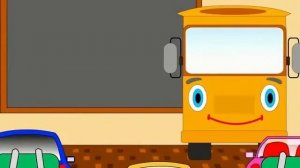 Мультик Машинки в школе  Светофор  Развивающее видео