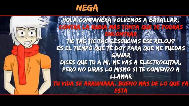 Aether Chica vs Nega | Batallas Campales De Rap (Prod. Hollywood Legend)
