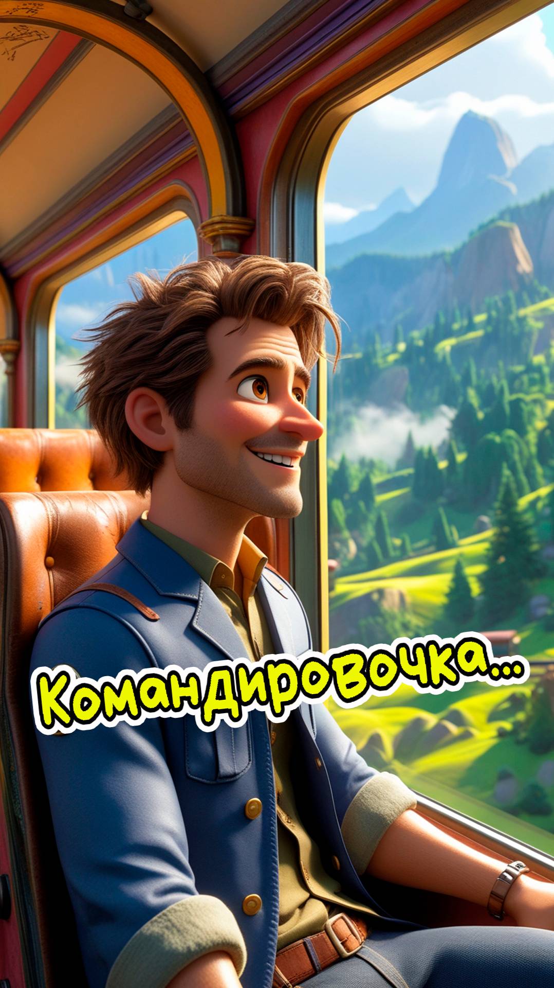 Веселая песня "Командировочка.."