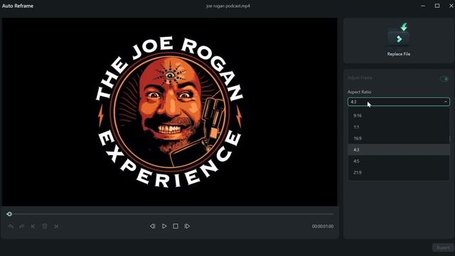 Filmora Auto Reframe Tool смотреть онлайн